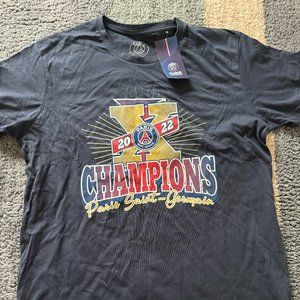 NWT PSG 2022 Ligue 1 Championship T-Shirt